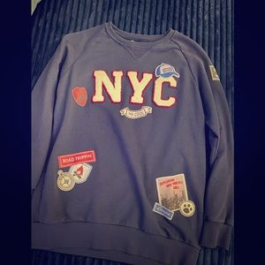 Zara kids navy boys sweatshirt